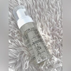 New D’OR24k Cleansing and Exfoliating Foam